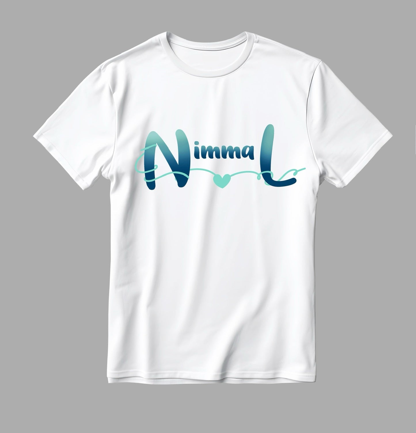 Nimmal Graphic Printed White T-Shirt | Stylish & Comfortable
