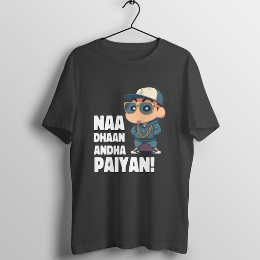 "Naa Dhan Andha Paiyan" Graphic Printed T-Shirt