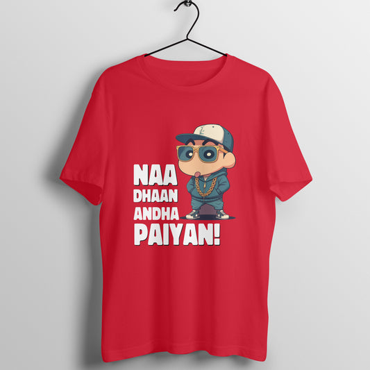 "Naa Dhan Andha Paiyan" Graphic Printed T-Shirt