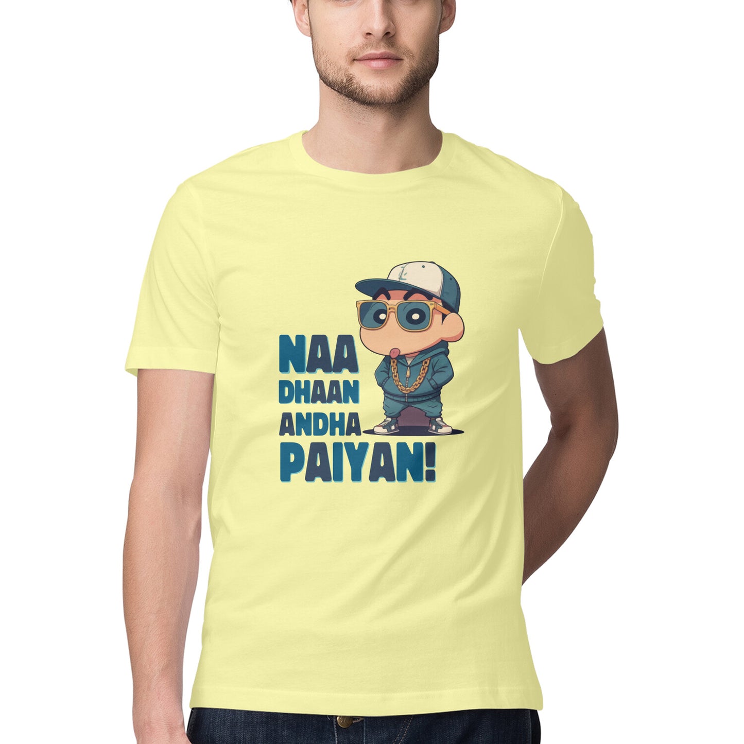 "Naa Dhan Andha Paiyan" Graphic Printed T-Shirt