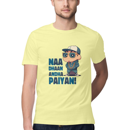 "Naa Dhan Andha Paiyan" Graphic Printed T-Shirt